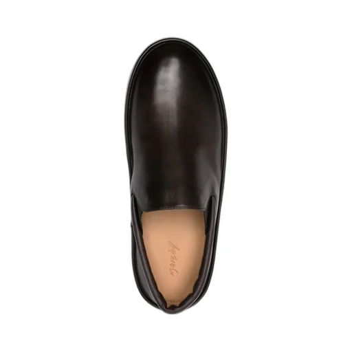 Round Toe Slip-On Loafers