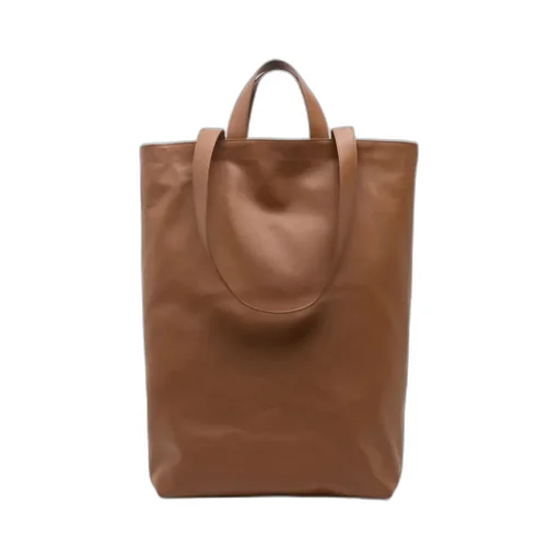 Logo-Embossed Top Handle Bag