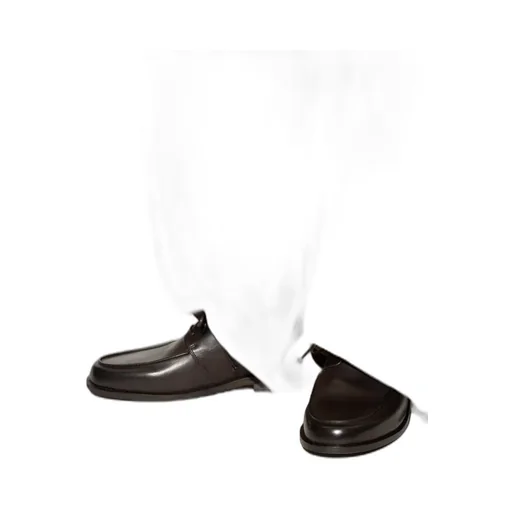 Slip-On Lace-Up Shoes