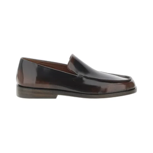 Polished-Leather Loafers