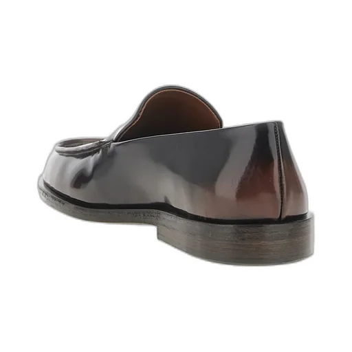Polished-Leather Loafers