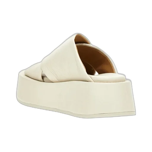 Chunky Platform Slip-On Sandals