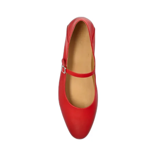 Strascico Buckled Ballerina Shoes