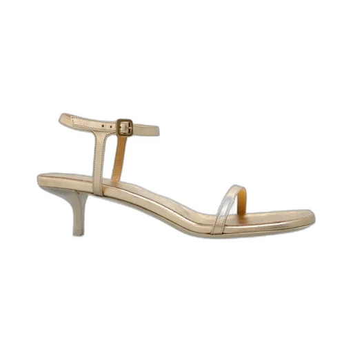 Heeled Buckle-Fastened Sandals