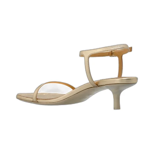 Heeled Buckle-Fastened Sandals