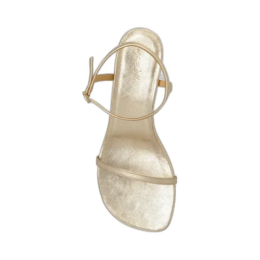 Heeled Buckle-Fastened Sandals