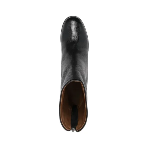 Round Head Zipper Boots