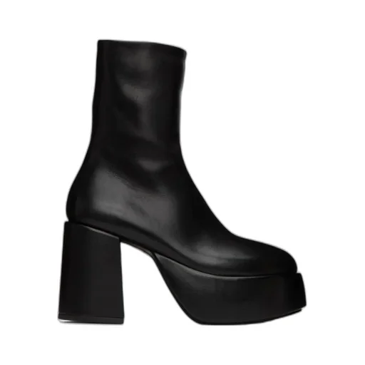 Thick Heeled Short Boots