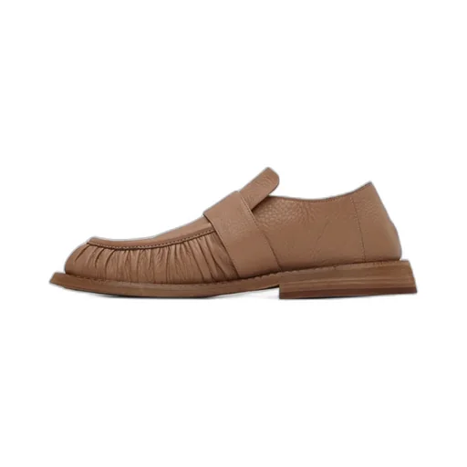 Estiva Ruched Round Toe Loafers