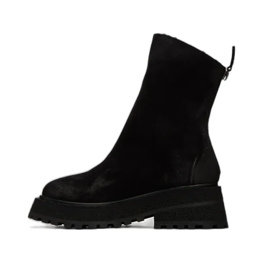 Suede Short Boots
