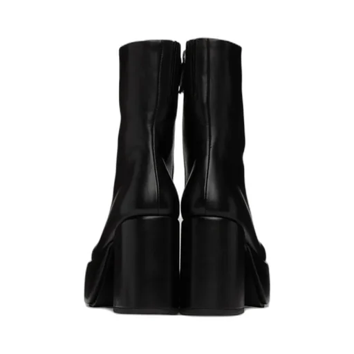 Thick Heeled Short Boots