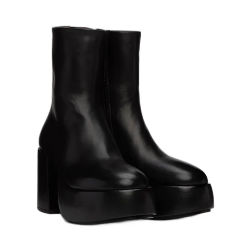 Thick Heeled Short Boots