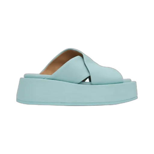Chunky Platform Slip-On Sandals