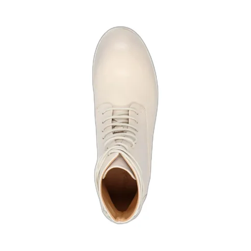 Round-Toe Lace-Up Boots