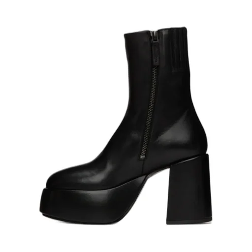 Thick Heeled Short Boots