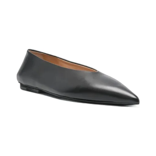 Pointed-Toe Slip-On Ballerinas