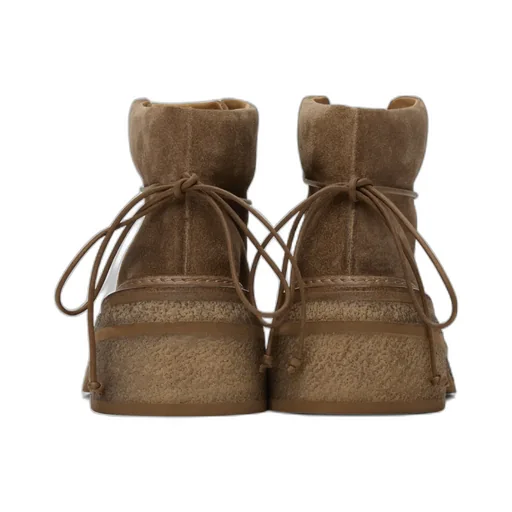Ankle Lace-Up Fastening Boots
