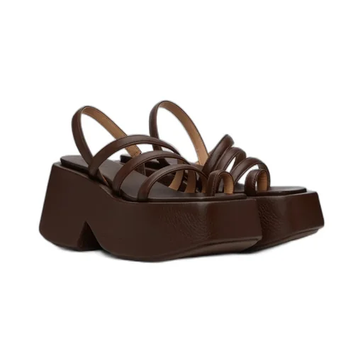 Thick-Soled High-Heeled Sandals