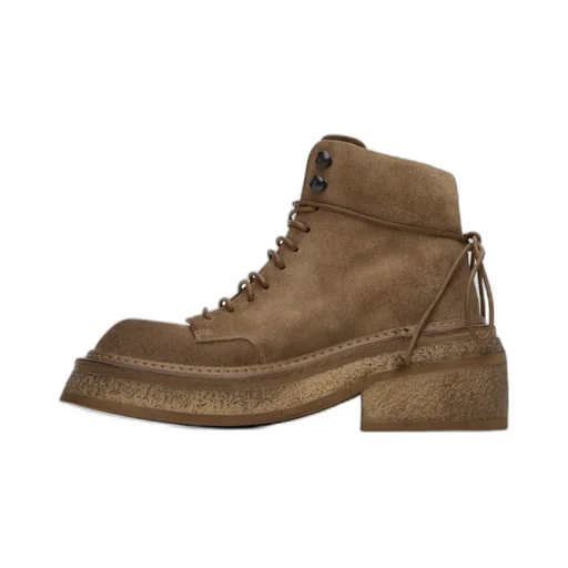Ankle Lace-Up Fastening Boots