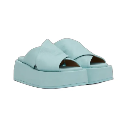 Chunky Platform Slip-On Sandals