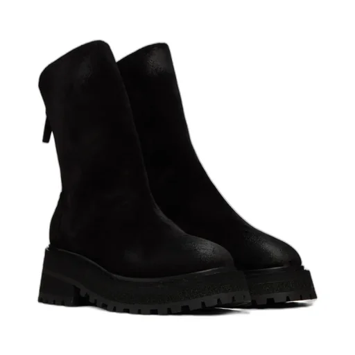 Suede Short Boots