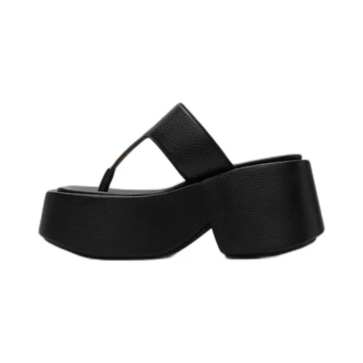 Slip-On Platform Thong Sandals