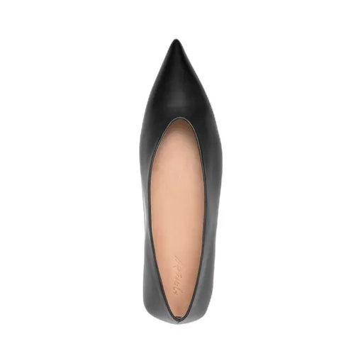 Pointed-Toe Slip-On Ballerinas