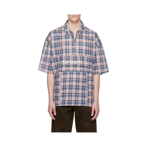 Zip-Up Polo Shirt