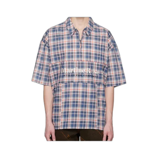 Zip-Up Polo Shirt