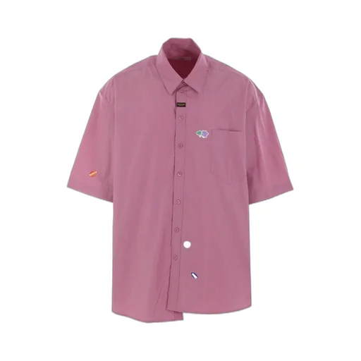 Short Sleeved Buttoned Shirt