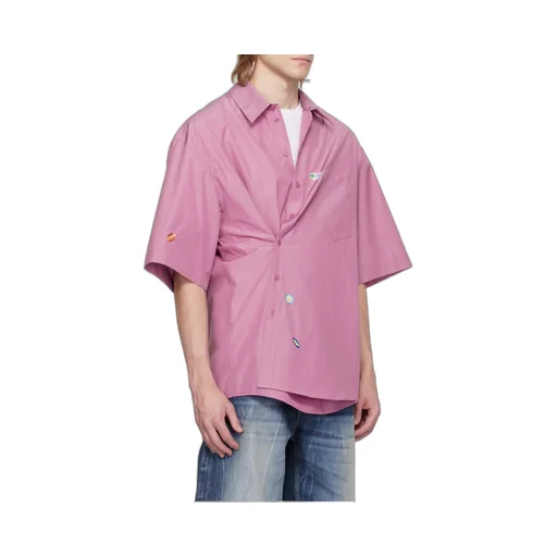 Short Sleeved Buttoned Shirt