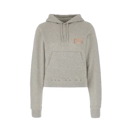 Logo Detailed Drawstring Hoodie