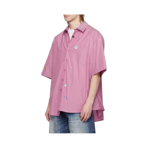 Short Sleeved Buttoned Shirt