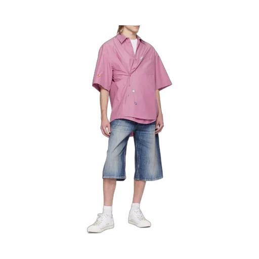 Short Sleeved Buttoned Shirt