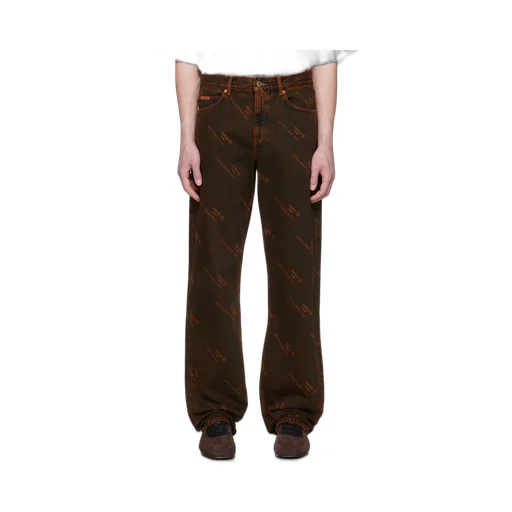 Logo-Print Jeans
