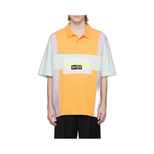 Oversized Panelled Polo
