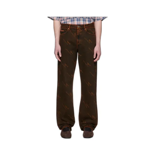Logo-Print Jeans