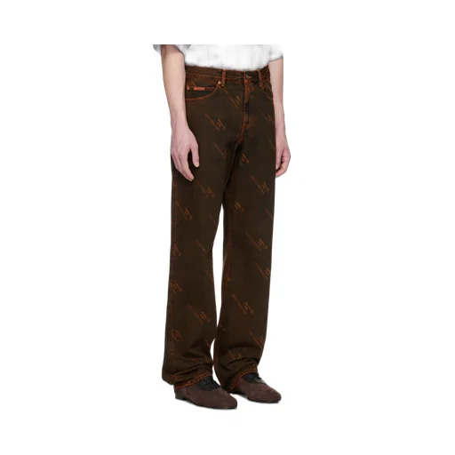Logo-Print Jeans