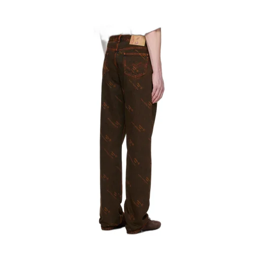 Logo-Print Jeans