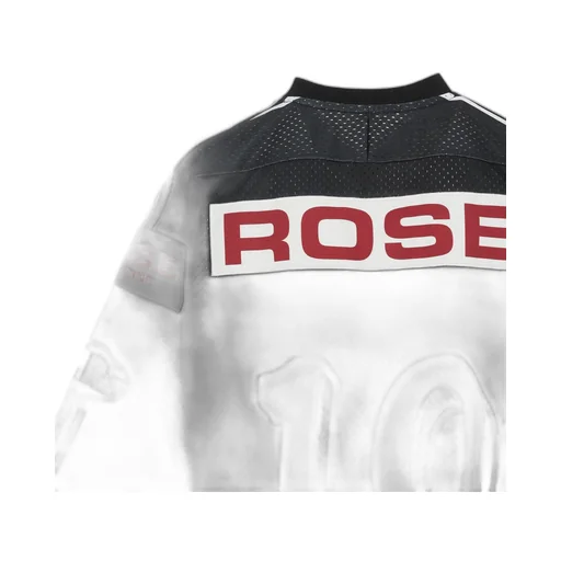 Oversized Hockey Top / Blk Gry