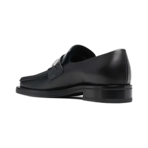 Chain-Trimmed Loafers