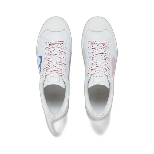 Graphic Printed Lace-Up Sneakers