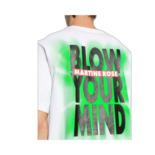 Slogan Printed Crewneck T-Shirt