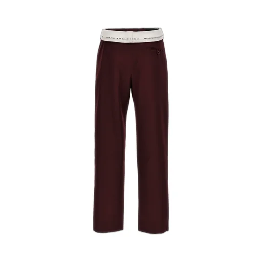 Curled Casual Pants