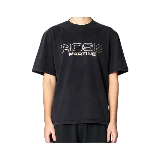 Metallic-Logo Crewneck T-Shirt