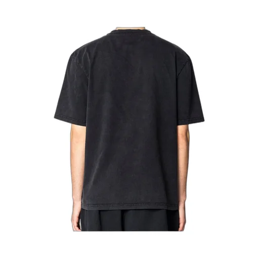 Metallic-Logo Crewneck T-Shirt