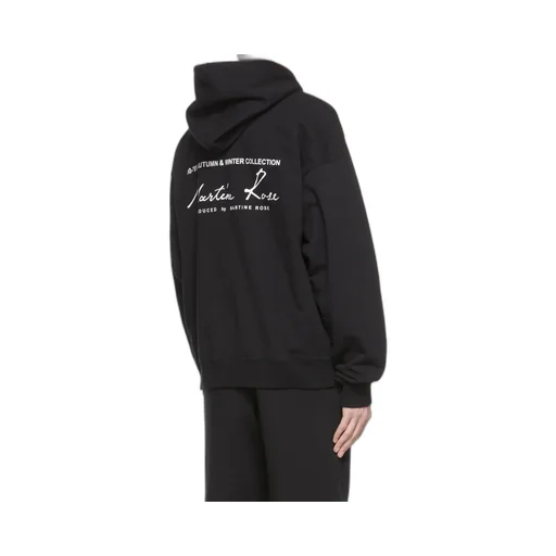 Logo-Printed Drawstring Oversized Hoodie