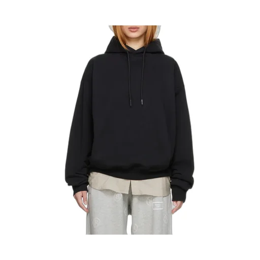 Logo-Printed Drawstring Oversized Hoodie