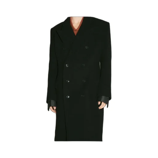 Double-Breasted Long Coat