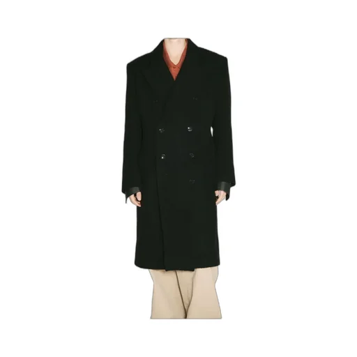Double-Breasted Long Coat